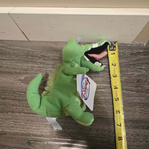 Disney Store Bean Bag Peter Pan Tick Tock Croc Plush - Picture 2 of 3